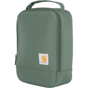 Carhartt Insulated Lunch Cooler For Men and Women, Fully Insulated Lunch Pale for Everyday Use, Carhartt Brown(Green Slate)