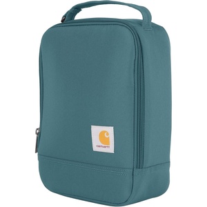 Carhartt Insulated Lunch Cooler For Men and Women, Fully Insulated Lunch Pale for Everyday Use, Carhartt Brown(Harbor Teal)