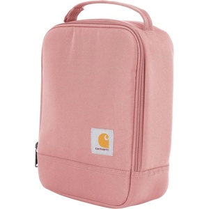 Carhartt Insulated Lunch Cooler For Men and Women, Fully Insulated Lunch Pale for Everyday Use, Carhartt Brown(Rose Tint)