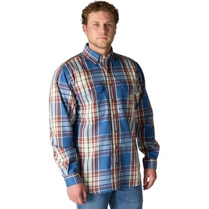 Carhartt Men’s 104507 Flame-Resistant Force® Rugged Flex® Loose(Dark Blue/Spice Red)