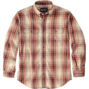 Carhartt Men’s 104507 Flame-Resistant Force® Rugged Flex® Loose(Port/Baked Clay)