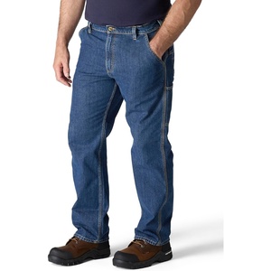 Carhartt Men’s 107229 FR Loose Straight Denim Dungaree(Alder)