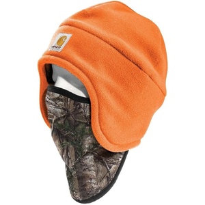 Carhartt Men’s A202 Fleece 2-in-1 Headwear(Brite Orange)