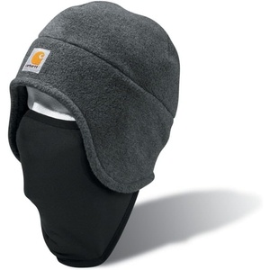 Carhartt Men’s A202 Fleece 2-in-1 Headwear(Charcoal Heather)