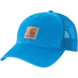 Carhartt Men’s Buffalo Sandstone Meshback Cap(Azure Blue)