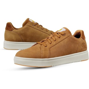 Carhartt Men’s Detroit Nano Toe Leather Work Sneaker(Brown)