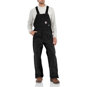 Carhartt Men’s FR Duck Bib Overall(Black)