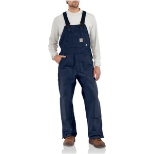 Carhartt Men’s FR Duck Bib Overall(Dark Navy)