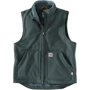 Carhartt Men’s FR Duck Mock Neck Vest(Gravel)