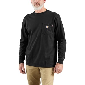Carhartt Men’s FR Force Dearborn Loose LS T-Shirt(Black)