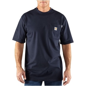 Carhartt Men’s FR Force Dearborn Loose T-Shirt(Dark Navy)
