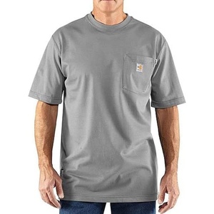 Carhartt Men’s FR Force Dearborn Loose T-Shirt(Light Gray)