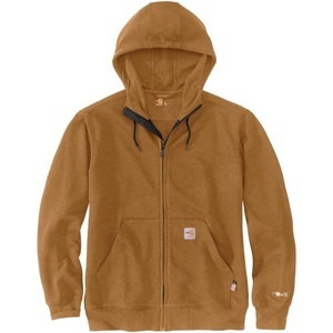 Carhartt Men’s FR Force Marquette Full Zip Sweatshirt(Carhartt Brown)