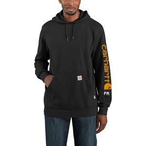 Carhartt Men’s FR Force Marquette Logo Sweatshirt(Black)