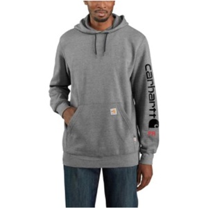 Carhartt Men’s FR Force Marquette Logo Sweatshirt(Granite Heather)
