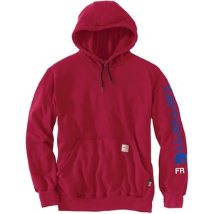 Carhartt Men’s FR Force Marquette Logo Sweatshirt(Industry Red)
