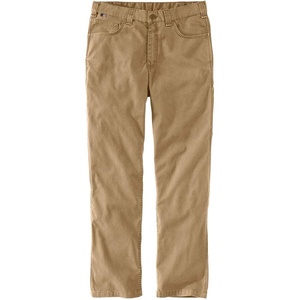 Carhartt Men’s FR Relaxed Straight Rigby Pant(Dark Khaki)