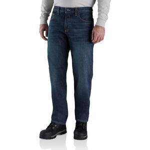 Carhartt Men’s FR Relaxed Straight Rugged Flex Jean(Midnight Indigo)