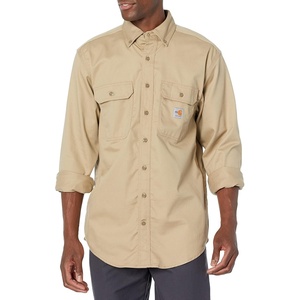 Carhartt Men’s FR Twill LS Shirt(Khaki Closeout)