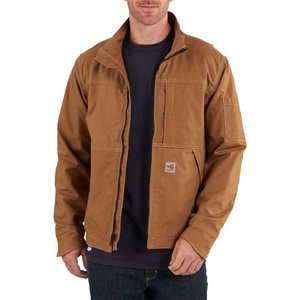 Carhartt Men’s Flame Resistant Full Swing® Relaxed Fit Quick Duck Lined Jacket(Carhartt Brown)