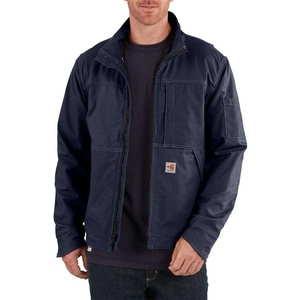 Carhartt Men’s Flame Resistant Full Swing® Relaxed Fit Quick Duck Lined Jacket(Dark Navy)