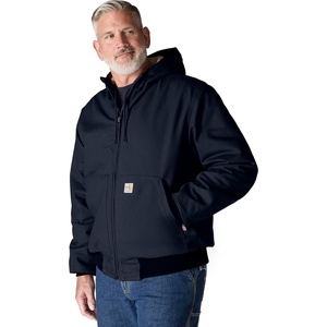 Carhartt Men’s Fr Duck Active Jac(Dark Navy)