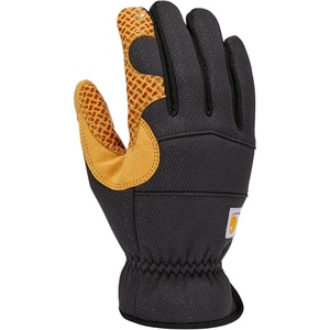 Carhartt Men’s GD0824M High Dexterity High Grip Glove(Black/Barley)