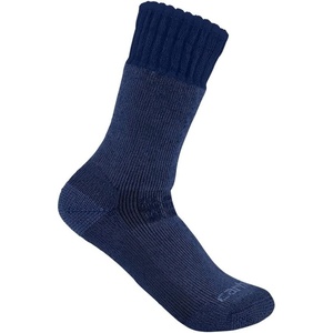Carhartt Men’s Heavyweight Synthetic-wool Blend Boot Sock(Navy)