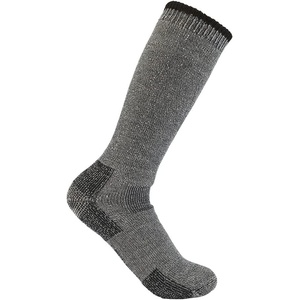 Carhartt Mens Heavyweight Wool Blend Boot Sock(Charcoal)