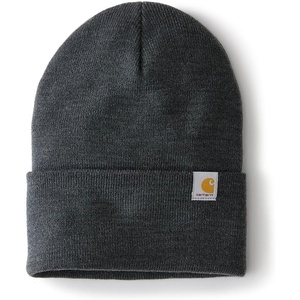Carhartt Men’s Knit Cuffed Beanie 104597(Coal Heather)