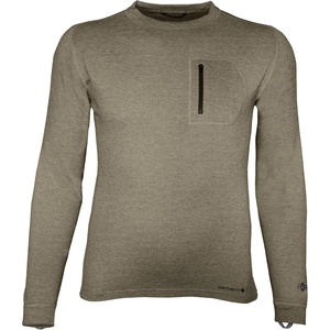 Carhartt Men’s MBL110 Base Force® Heavyweight Base Layer Crew(Burnt Olive Heather)