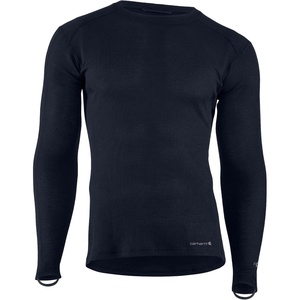 Carhartt Men’s MBL113 Base Force® Midweight Base Layer Classic Crew(Navy)