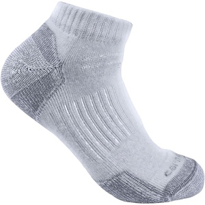 Carhartt Men’s Midweight Cotton Blend Low Cut Sock 3 Pack(Grey)