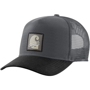 Carhartt Men’s Rugged Flex™ Five-Panel C Patch Cap(Shadow/Black)