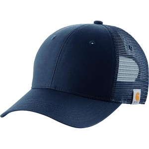 Carhartt Men’s Rugged Professional Series Canvas Mesh-Back Cap(Midnight)