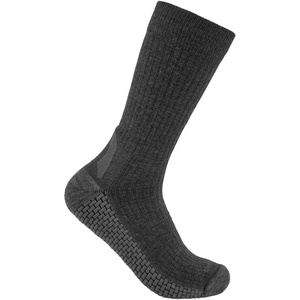 Carhartt Men’s SC9270M Force® Grid Midweight Synthetic-Merino Wool Blen(Carbon Heather)