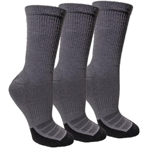 Carhartt Men’s SS9933M Force® Midweight Logo Short Crew Sock 3-Pack(Carbon Heather)
