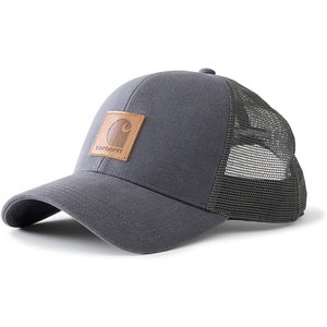 Carhartt Men’s Washed Duck Mesh-Back Cap(Gravel)