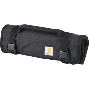 Carhartt Utility Roll Organizer, Durable, Water-Resistant Tool Roll, Black, 16 Pocket(Black)