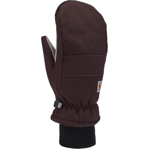 Carhartt Women’s GL0800W Women’s Insulated Duck Synthetic Leather Knit Cuff Mit(Blackberry)