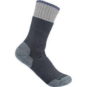 Carhartt Women’s SB6600W Women’s Heavyweight Synthetic-Wool Blend Boot Sock(Denim)