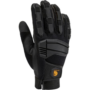 Carhartt mens High Dexterity Protective Knuckle Guard Glove(Black)