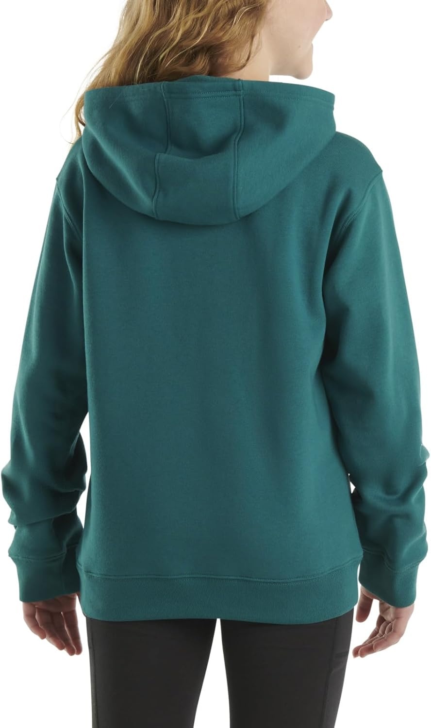 image:imageCarhartt Boys Pullover Hooded SweatshirtShaded Spruce Green