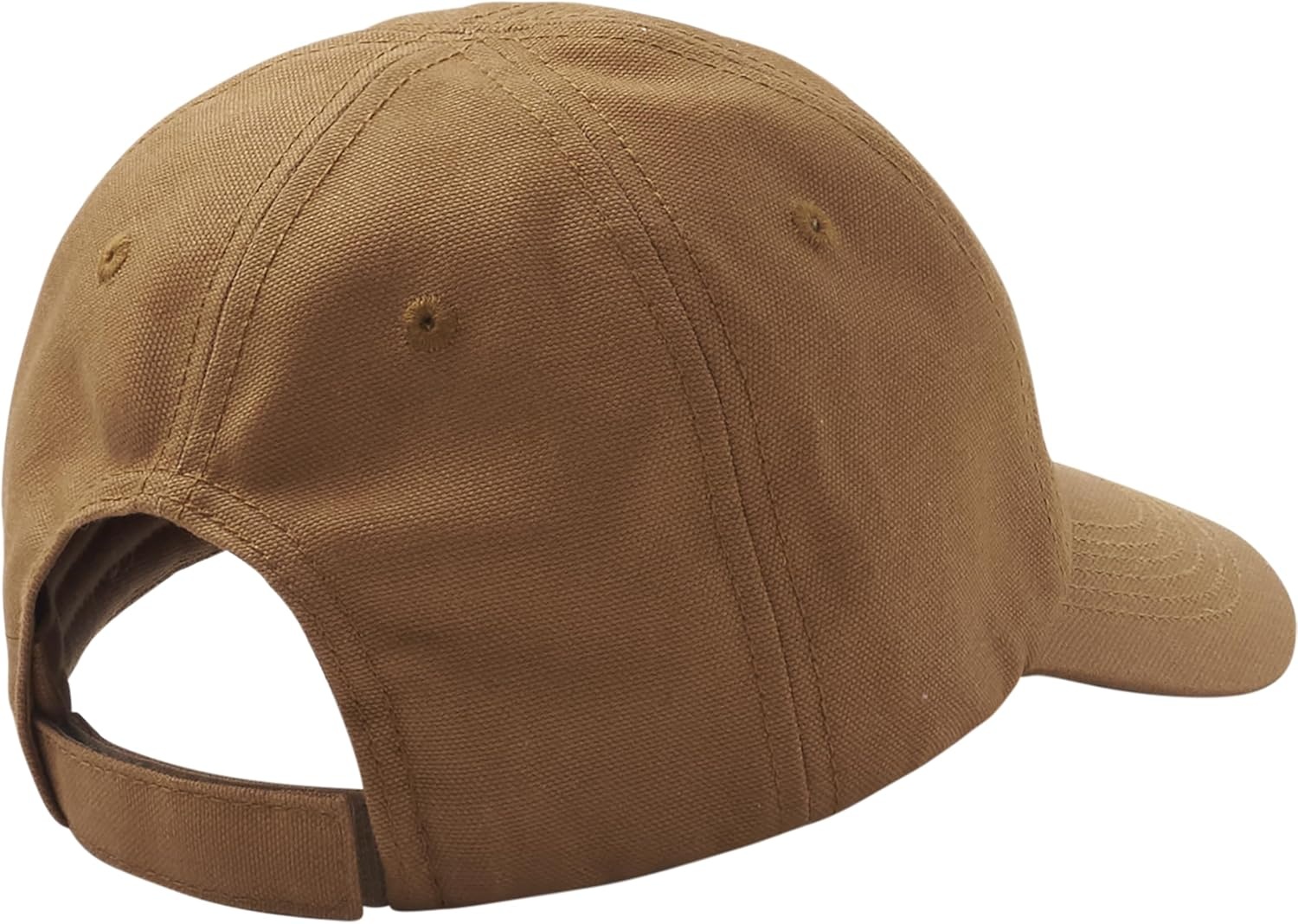 image:imageCarhartt Boys Signature Canvas Baseball Cap HatCarhartt Brown