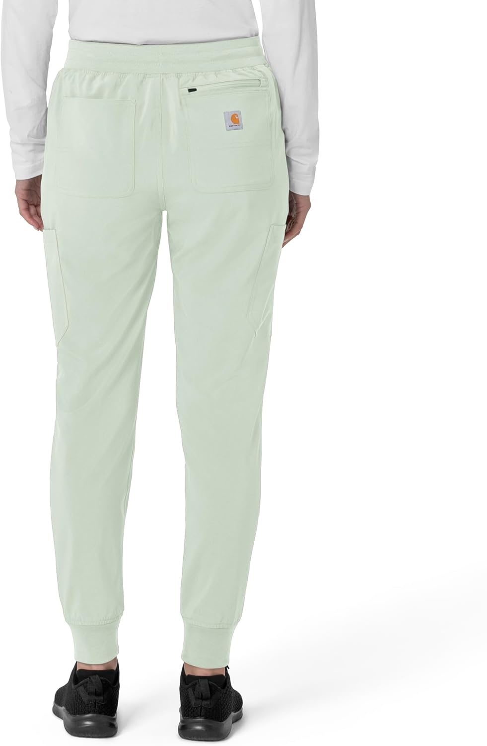 image:imageCarhartt Force CrossFlex Womens Cargo Jogger Scrub PantBig Sky