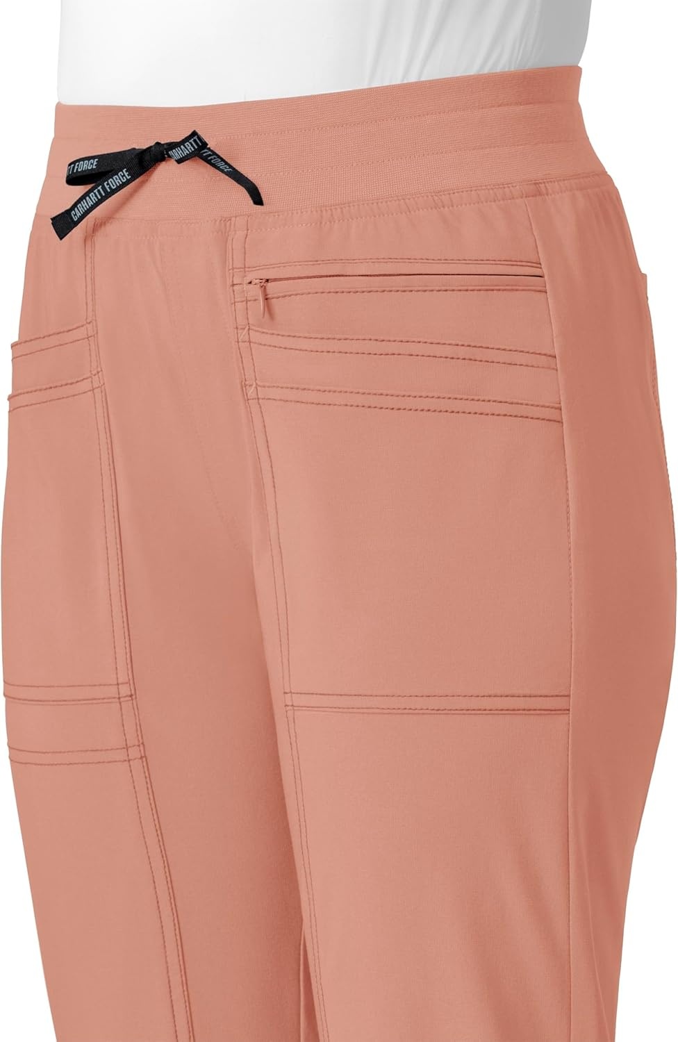 image:imageCarhartt Force CrossFlex Womens Cargo Jogger Scrub PantMauve
