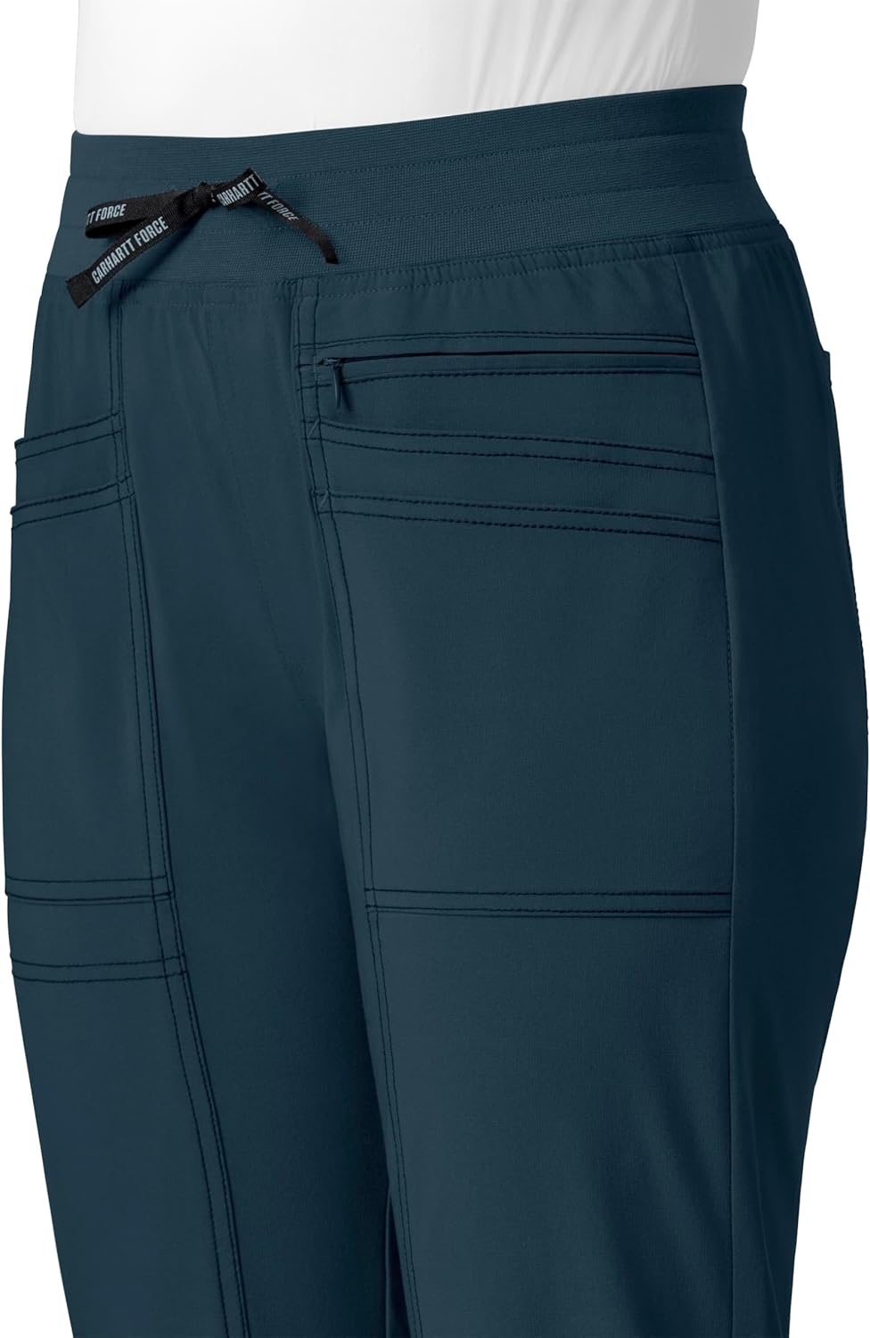 image:imageCarhartt Force CrossFlex Womens Cargo Jogger Scrub PantNavy