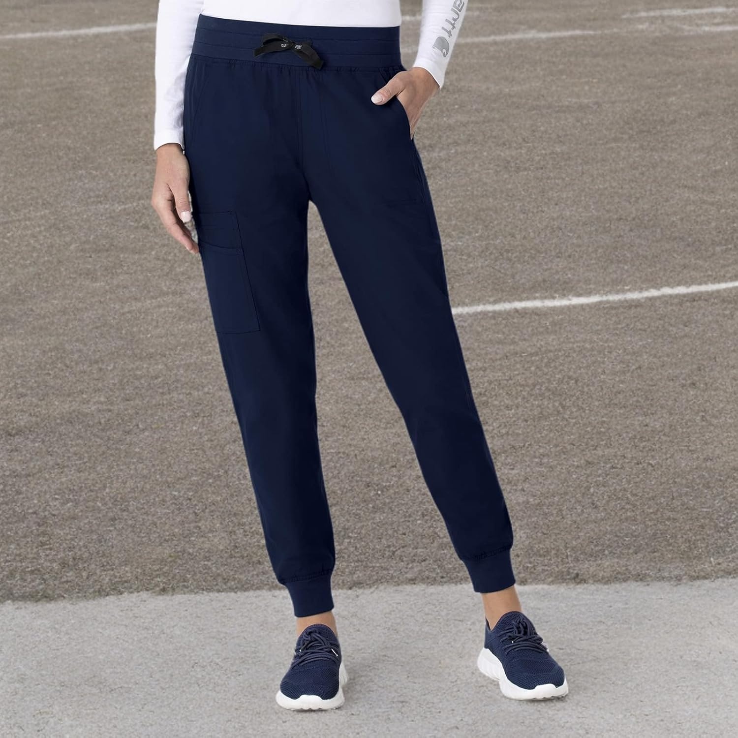 image:imageCarhartt Force CrossFlex Womens Cargo Jogger Scrub PantPetite