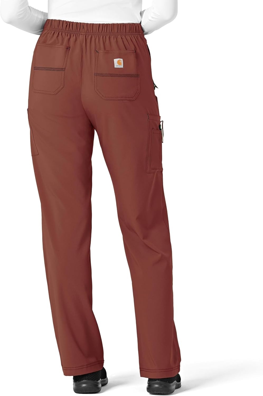 image:imageCarhartt Force CrossFlex Womens Cargo Jogger Scrub PantSable