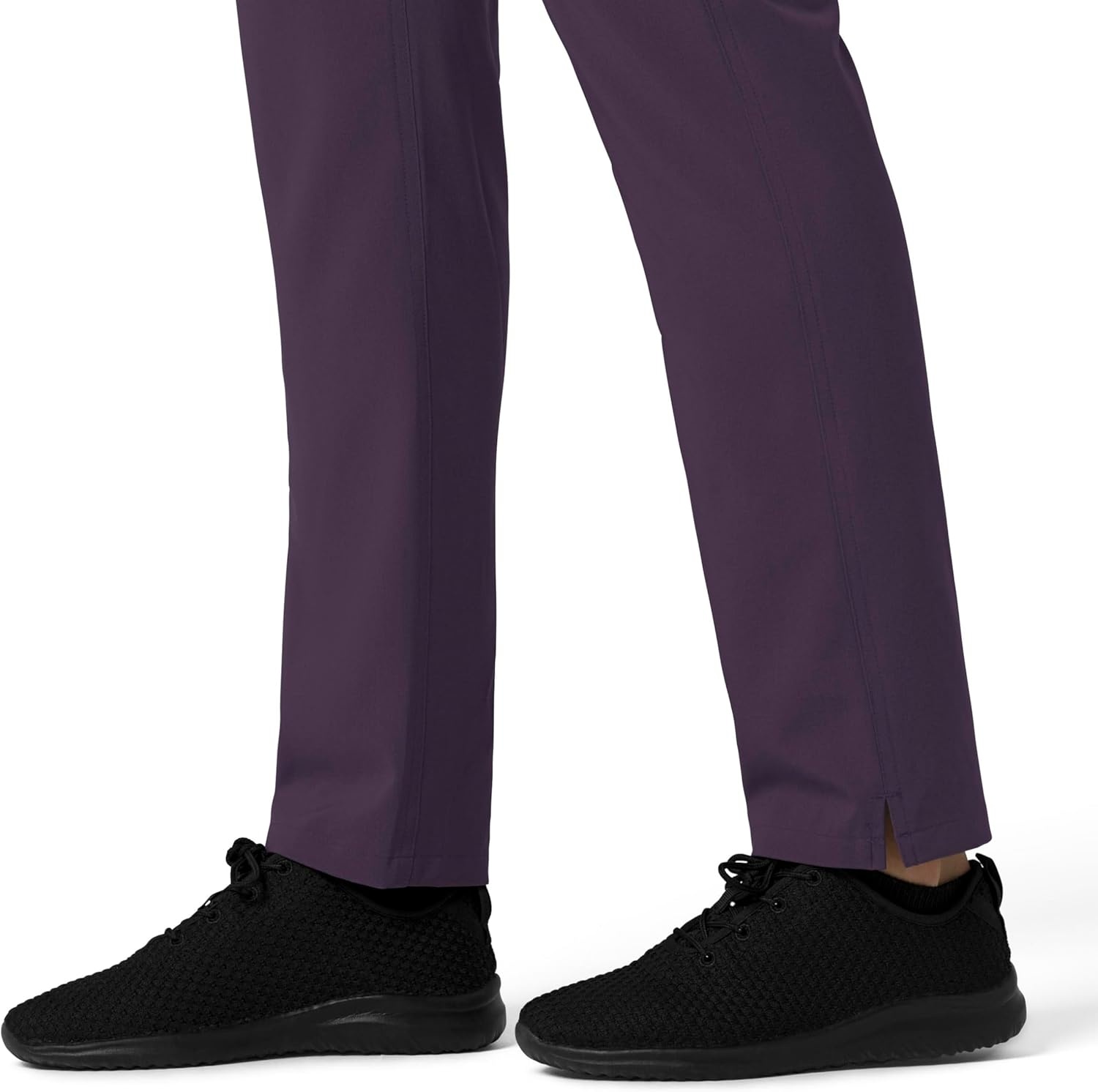 image:imageCarhartt Force CrossFlex Womens Straight Leg Cargo Scrub PantBlack Plum